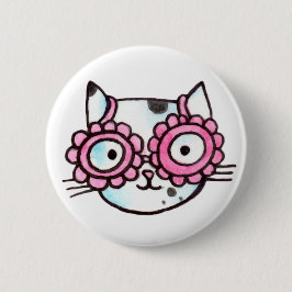 Kitteh Ronde Button 5,7 Cm