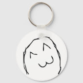 Kitteh Smile Troll Sleutelhanger (Voorkant)