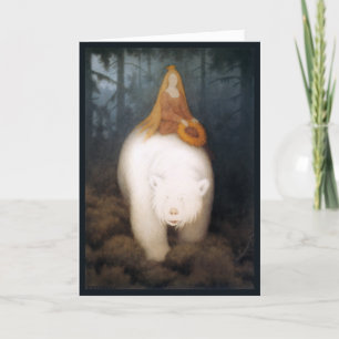 Kittelsen - White-Beer King Valemon Bedankkaart