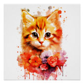 KITTEN 3 PERFECT POSTER (Voorkant)