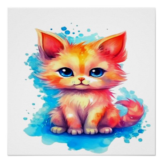 KITTEN 6 PERFECT POSTER (Voorkant)