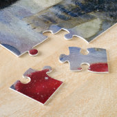 Kitten aan de laars van Sinterklaas Legpuzzel (Zijkant)