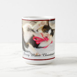 Kitten Aandenken Foto Tekst, Sneeuwvlok, Aanpassen Koffiemok
