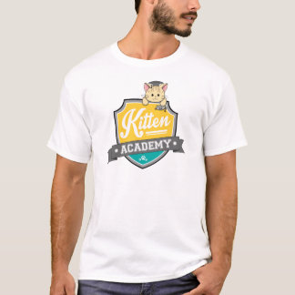 Kitten Academy Crest T-shirt