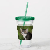 Kitten Acryl Drinkbeker (Achterkant)