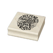 Kitten Angel Quote Rubber Stamp Rubberstempel (Stempel)