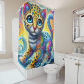 Kitten Art Douchegordijn (In situ)