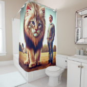 Kitten Art Douchegordijn (In situ)