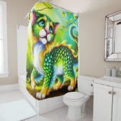 Kitten Art Douchegordijn (In situ)