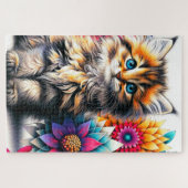 Kitten Art Legpuzzel (Horizontaal)