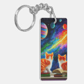 Kitten Art Sleutelhanger (Voorkant Links)