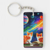 Kitten Art Sleutelhanger (Voorkant)