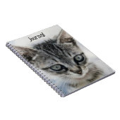 Kitten Baby Cat Art Journal Notitieboek (Rechterzijde)