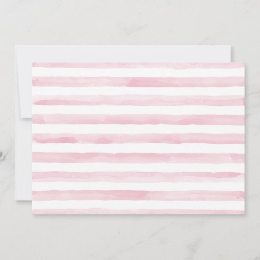 Kitten Baby shower Kaart (Achterkant)