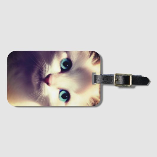Kitten Bagagelabel (Voorkant (horizontaal))