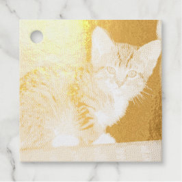 Kitten Bedankjes Labels