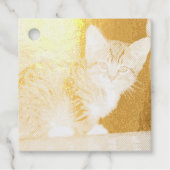 Kitten Bedankjes Labels (Voorkant)