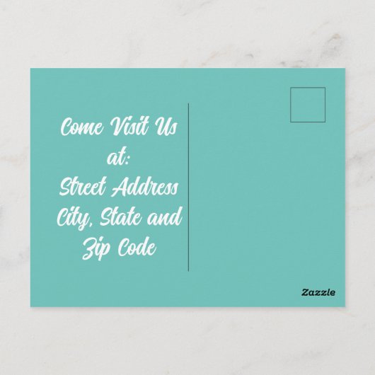 Kitten bewegend Briefkaart (Achterkant)