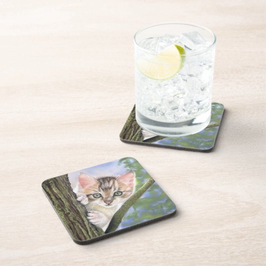 Kitten Bier Onderzetter (Rechterzijde)