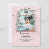 Kitten bij het raam Bewegende aankondiging (Voorkant)