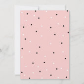 Kitten Birthday Party-uitnodigingen Kaart (Achterkant)