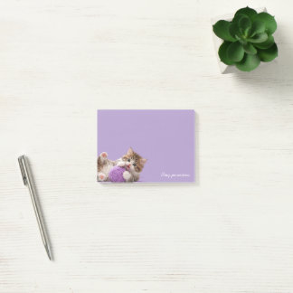 Kitten Blijf Positief Plaknotities Post-it® Notes