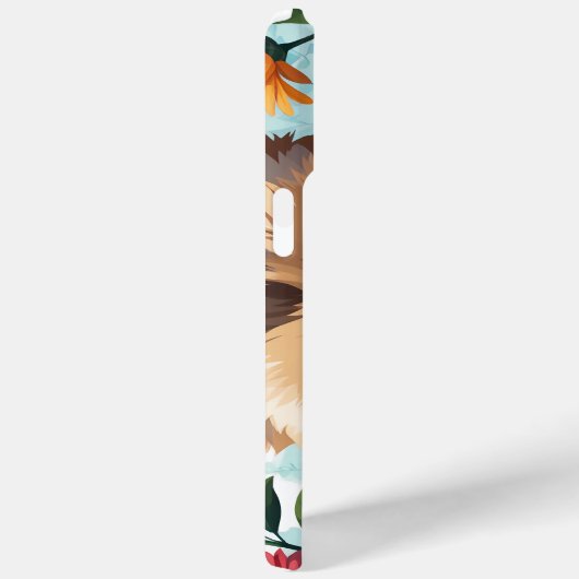 Kitten & Bloemen Case-Mate iPhone Case (Achterkant / Rechts)