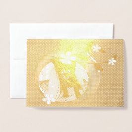 Kitten, Bloemen, Klaver en Stippen, ZKOA Folie Kaarten