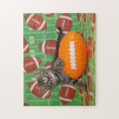 Kitten Bowl - Starring Patton! (kat/kitten) Legpuzzel (Verticaal)