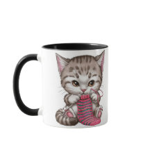 Kitten breien voor kat- en ambachtsliefhebbers
