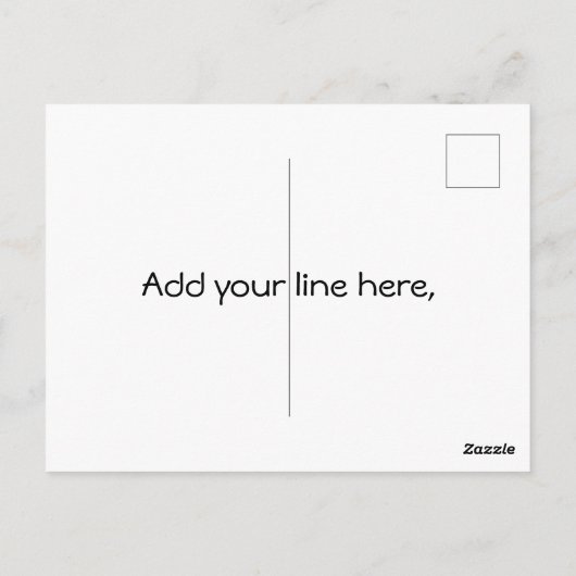 Kitten Briefkaart (Achterkant)