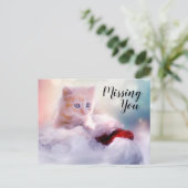 Kitten Briefkaart (Staand voorkant)