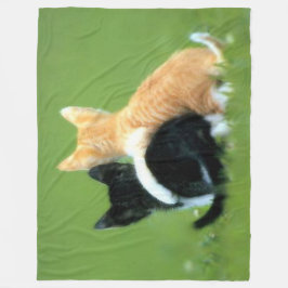 KITTEN BUDDIES FLEECE DEKEN