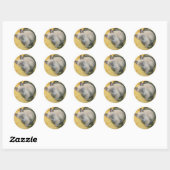 Kitten Cacciatore Ronde Sticker (Vel)