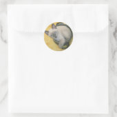 Kitten Cacciatore Ronde Sticker (Tas)