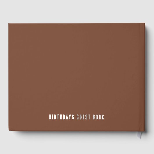 Kitten Cake - Verjaardagen Gastenboek (Achterkant)