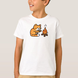 Kitten Campfire T-shirt
