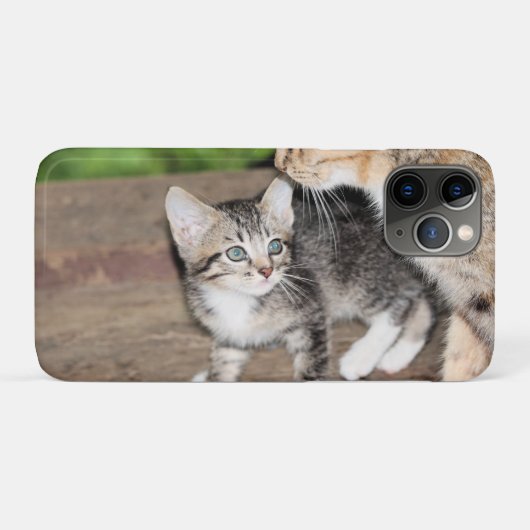 Kitten Case-Mate iPhone Case (Achterkant (horizontaal))
