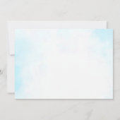 Kitten Cat Let's Pawty 2e Verjaardag Party Foto Kaart (Achterkant)