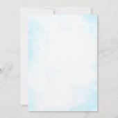 Kitten Cat Let's Pawty 2e verjaardagsfeestje Kaart (Achterkant)