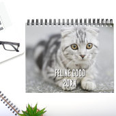 Kitten Cat Lover Photo Collage & Funny Cat Jokes Kalender