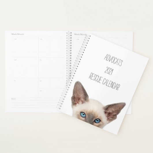 Kitten Cat Rescue Custom Planner (Display)