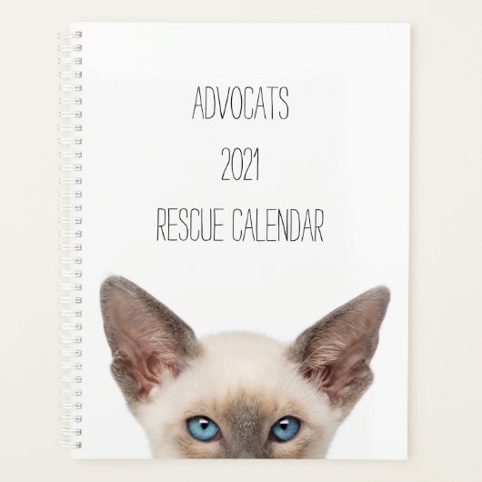 Kitten Cat Rescue Custom Planner (Voorkant)