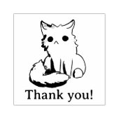 Kitten, Cat, thank you! Rubberstempel (Afrduk)