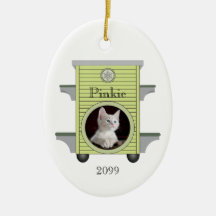 Kitten Cat Upload Foto Cat House Metal Ornament