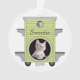 Kitten Cat Upload Photo Cat House Lijst keramisch Ornament