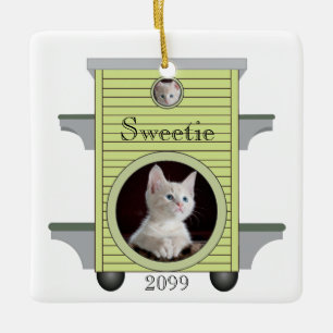 Kitten Cat Upload Photo Cat House Lijst Keramisch Ornament