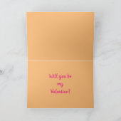 Kitten Cat... word je mijn Valentijn schattige kaa Kaart (Binnen)