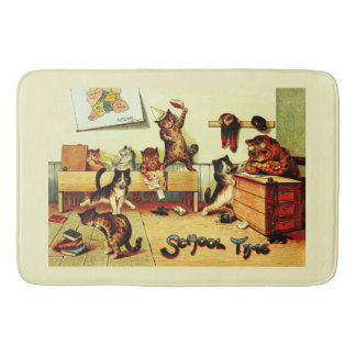 Kitten Classroom Chaos Louis Wain Badmat