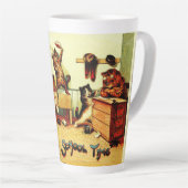 Kitten Classroom Chaos Louis Wain Latte Mok (Rechterhoek)